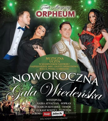 Zabrze Wydarzenie Koncert Noworoczna Gala Teatru Muzycznego Orpheum