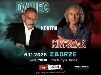 Zabrze Wydarzenie Kabaret Daniec i Kryszak na jednej scenie - Śląska szychta śmiechu!