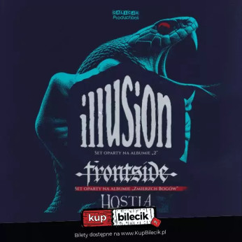 Zabrze Wydarzenie Koncert Illusion, Hostia, Iron Head