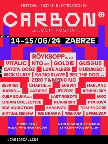 Zabrze Wydarzenie Festiwal CARBON Silesia Festival 2024 - piątek