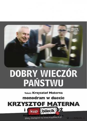 Gliwice Wydarzenie Spektakl Krzysztof Materna, Olga Bołądź