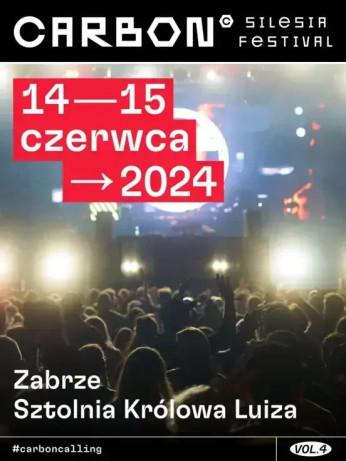 Zabrze Wydarzenie Festiwal CARBON Silesia Festival 2024 - karnet (14-15.06.2024)